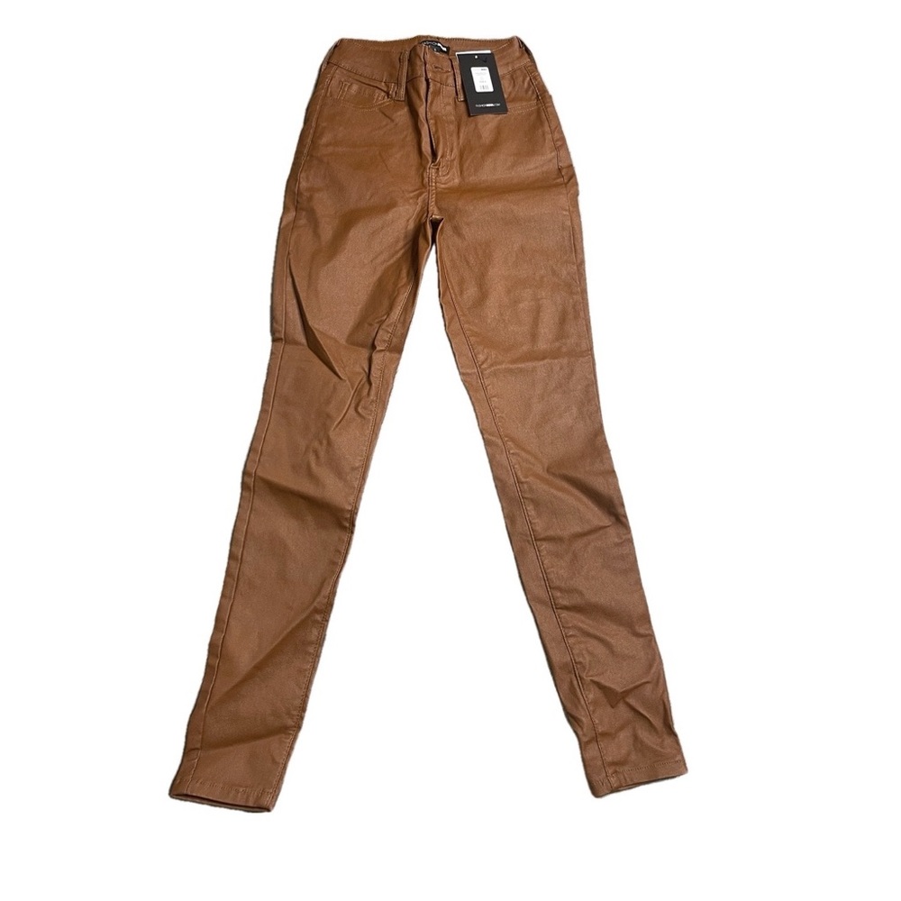Pleather pants.